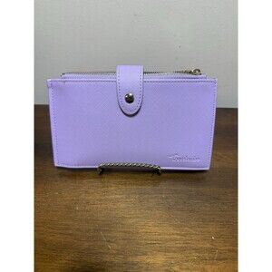 Travelambo RFID Wallet Women Large Size Bifold Multi Card Case 2 Pouch Lavender